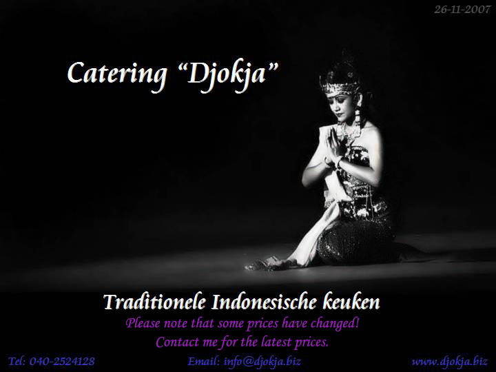 djokja catering index